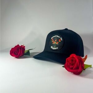Raised Near The Roses "Original Red Rose" – Custom 5 Panel Baseball Cap